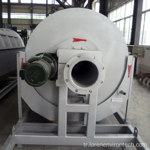 Dahili akış davul filtresi